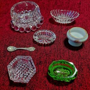 Salt Dip / Salt Cellar Collection - 7 Pieces